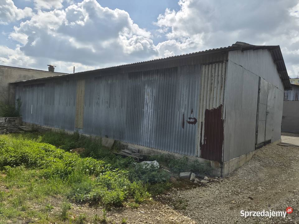 wiata hala stalowa 18x9m Pajęczno łódzkie