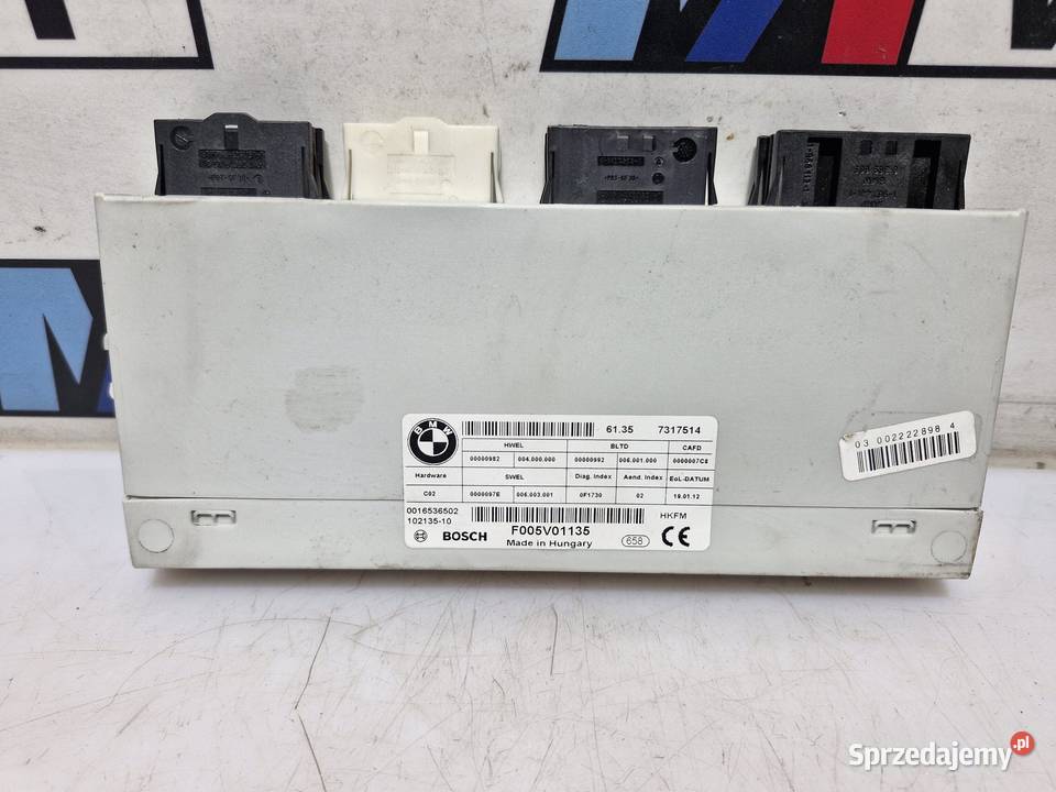 BMW F11 MODUŁ STEROWNIK KLAPY BAGAŻNIKA 7317514