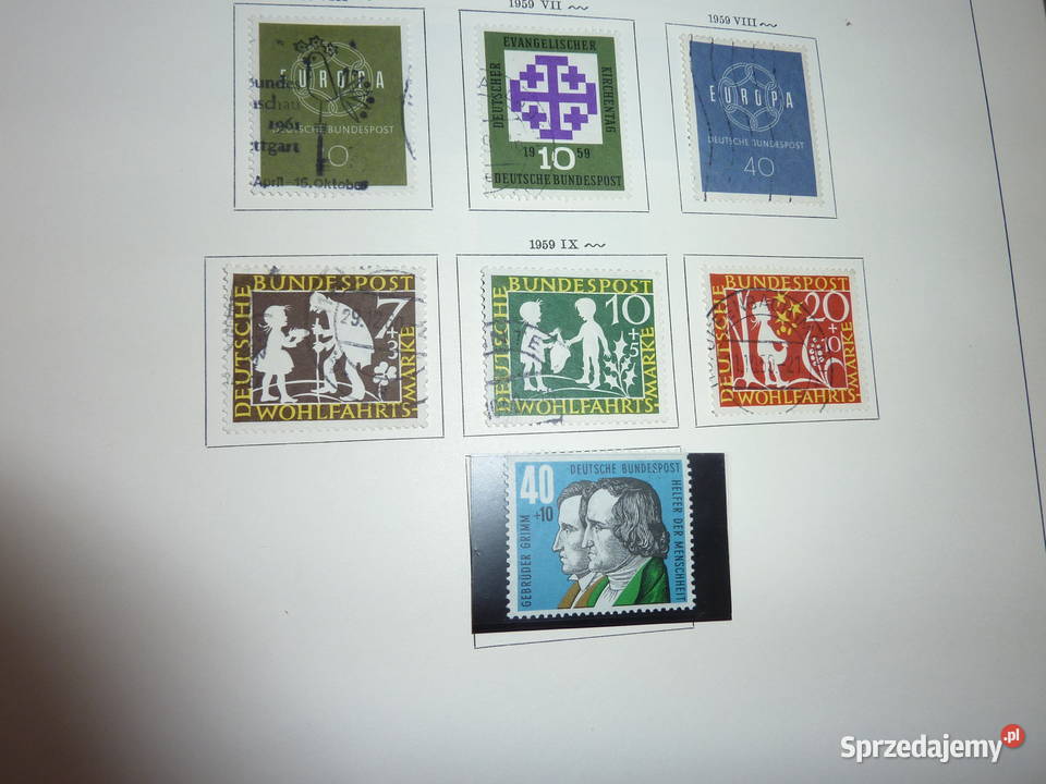 SCHAUBEK znaczki NIEMCY Deutsche Raich Filatelistyka