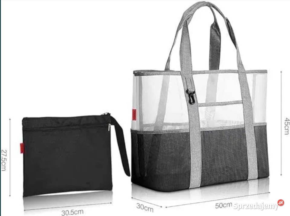 Hit Na Zakupy Plażę itd Torebka Torba Saszetka Moda i Styl Poraj sprzedam