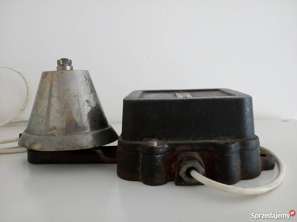 Stary unikatowy dzwonek szkolny BRABORK sprawny Rzeszów