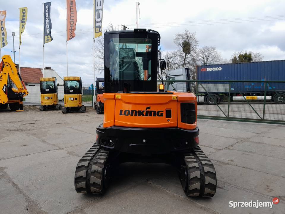 KOPARKA GĄSIENICOWA 6 TON LONKING JCB CAT VOLVO Krotoszyn