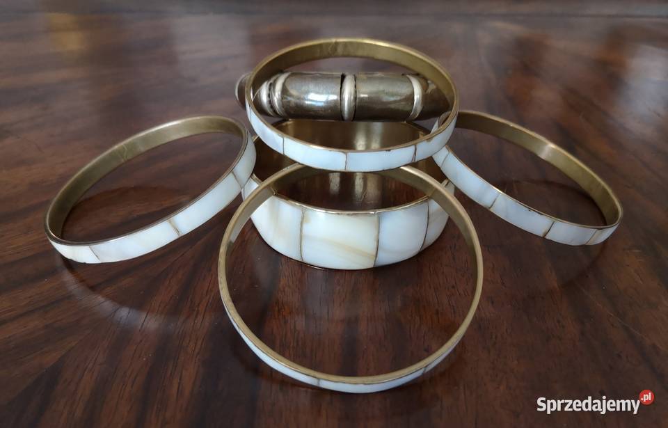 Stare bransolety vintage 6 sztuk Katowice