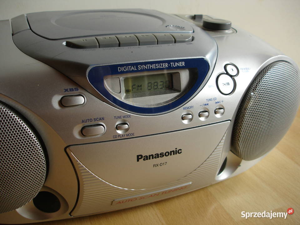 Radiomagnetofon PANASONIC RXD17 Zielona Góra