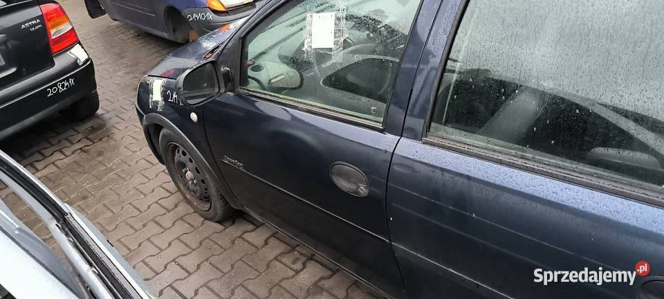 DRZWI LEWE PRZÓD OPEL CORSA Z36U Lipno sprzedam