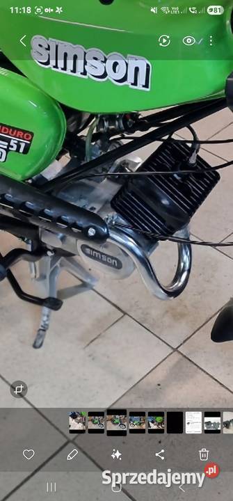 Silnik Simson S51 S60 4 biegi perfekcyjny stan motorower Simson Kraków