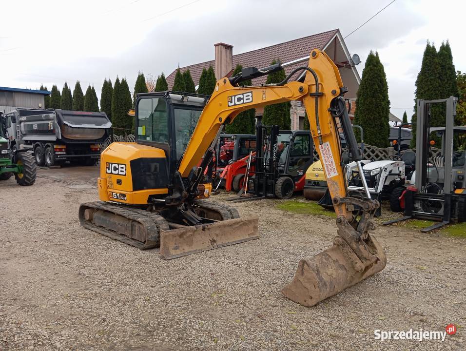 JCB 51 R1 MINI KOPARKA GASIENICOWA Racławice