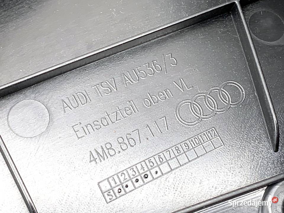 BOCZEK DRZWI LEWY PRZÓD AUDI Q8 SUV TAPICERKA podkarpackie