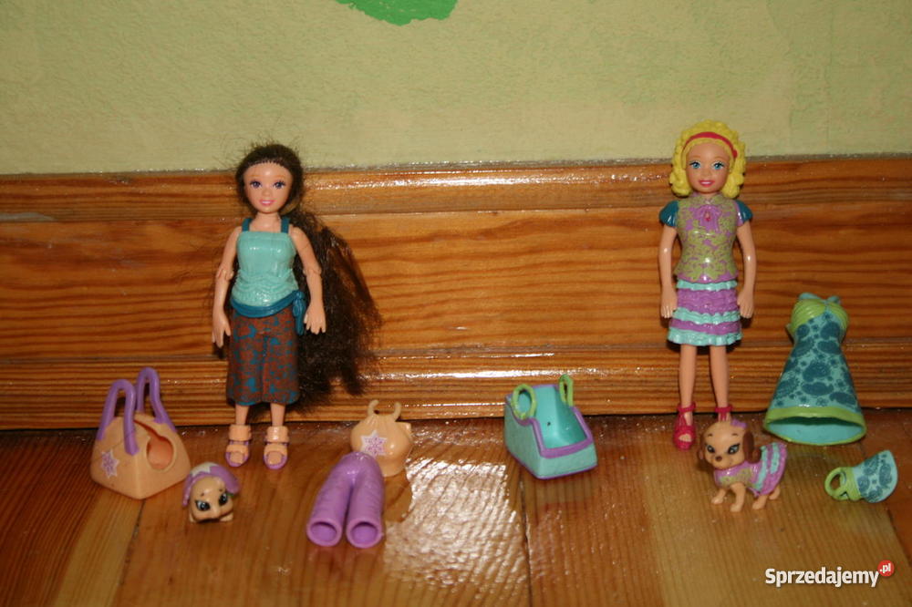 Laleczki Polly Pocket Mattel 3 zastawy Warszawa
