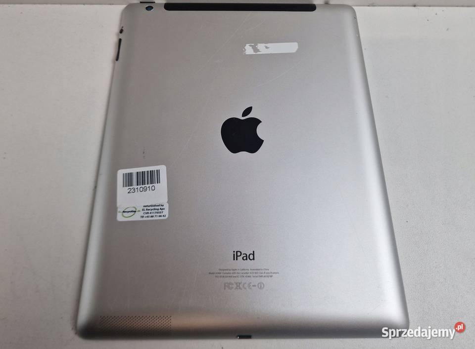 Tablet Apple iPad 4th Gen 97 1 GB 16 GB Sprawny Giżycko