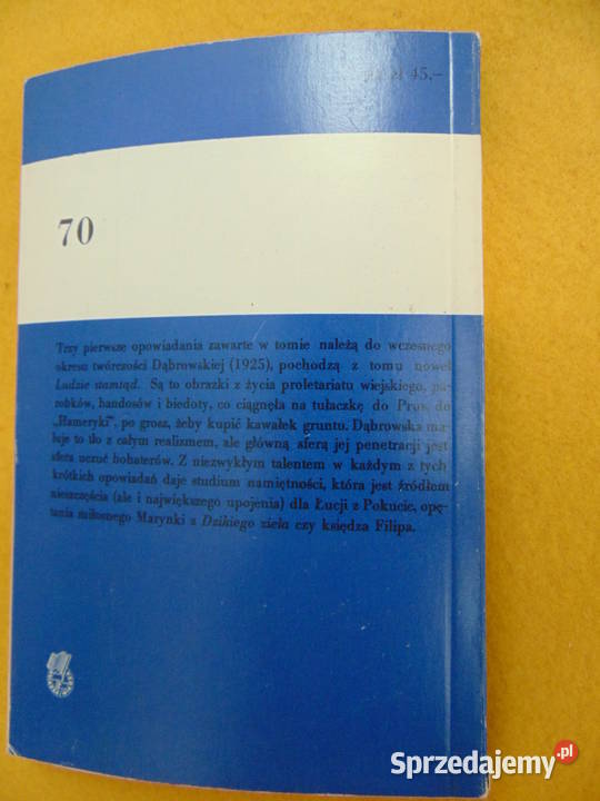 Dzikie ziele Maria Dąbrowska