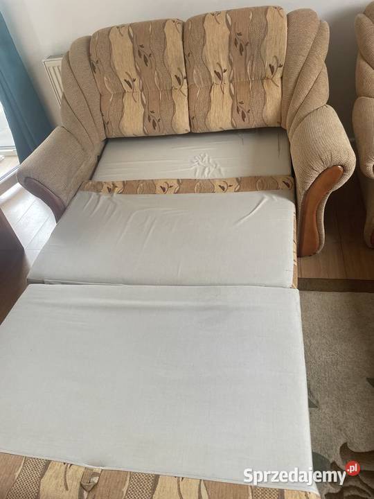 Zestaw mebli 2 sofy 2 pufy 2 fotele Sofy i kanapy Lubartów