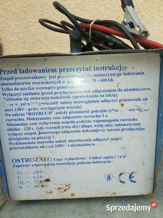 Prostownik z rozruchem EST323 40A24V Pozostałe Jarosław