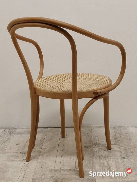 krzesło model Thonet gięty buk siedzisko Radomsko