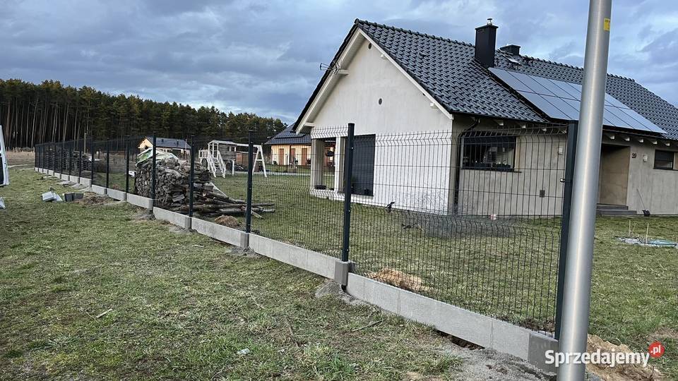 OGRODZENIA PANELOWE SIATKI 3D PODMURÓWKI PŁOT Siatki i panele Zielona Góra