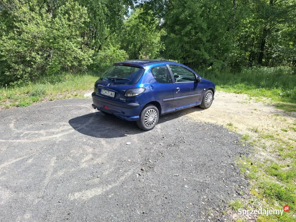 Peugot 206 14 HDI Klima 4L100 zamiana małopolskie Kalwaria Zebrzydowska