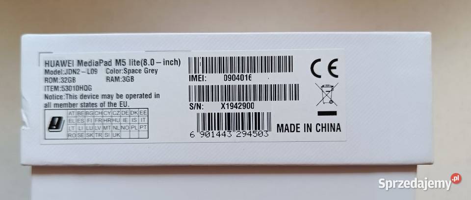 Tablet 8 Huawei MediaPad M5 Lite LTE Stan