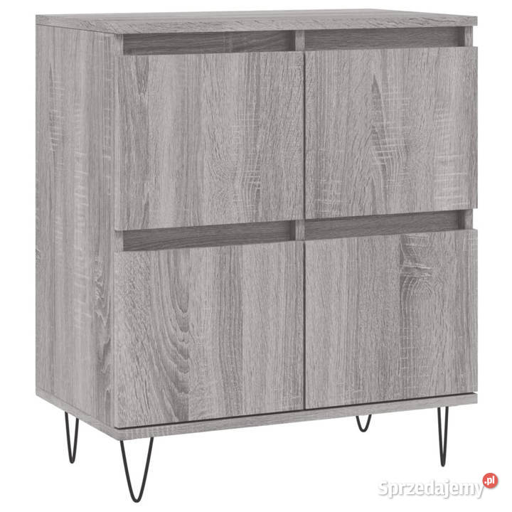 Szafki 2 szary dąb sonoma materiał Warszawa