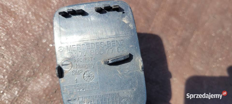 MERCEDES W177 ZAŚLEPKA HAKA HAK ZDERZAK TYŁ Części samochodowe Ruda Śląska