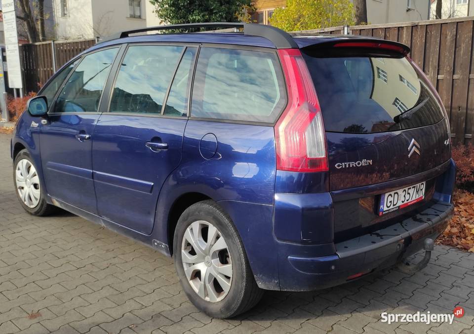 Citroen C4 Grand Picasso 7 osobowy bezwypadkowy Gdańsk