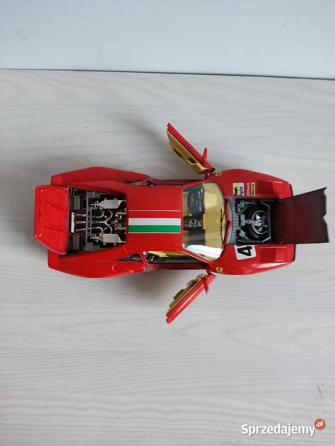 Model samochodu 118 Ferrari GTO 1984 Burago opolskie Głuchołazy
