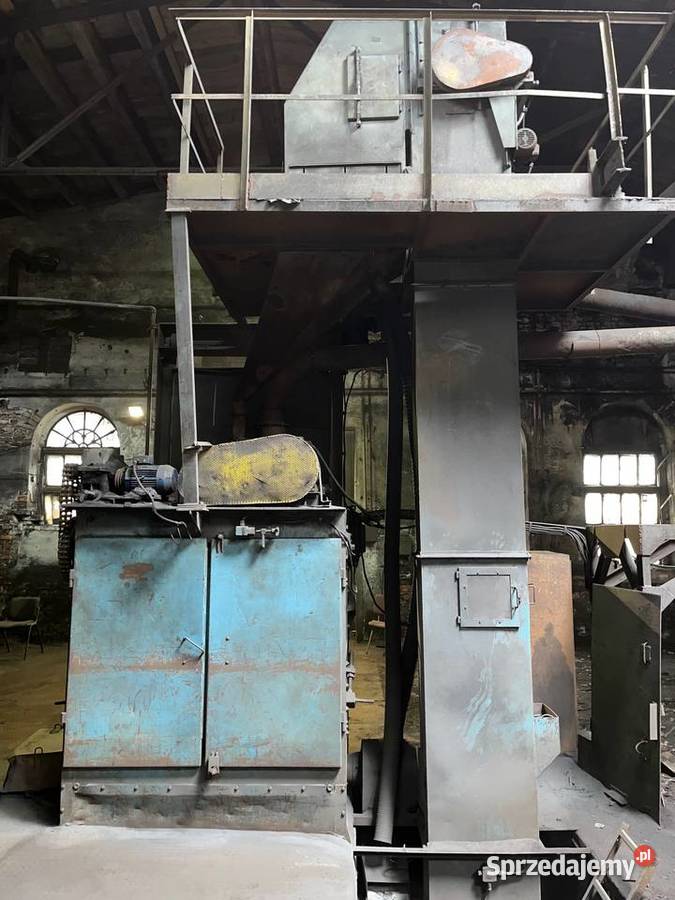 Oczyszczarka wirnikowotaśmowa OWT 400A lubuskie Nowa Sól