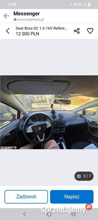 Sprzedam Seata Ibizę sprzedam