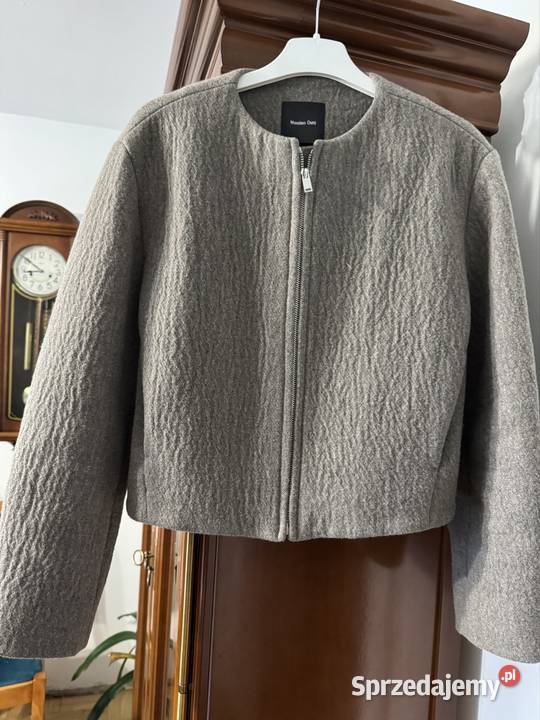 Modna kurtka żakiet XS w neutralnym beżowo Częstochowa