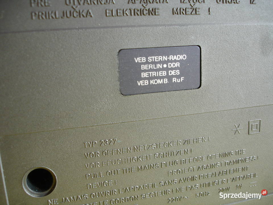 Radiomagnetofon RFT DDR SKR700 Zielona Góra
