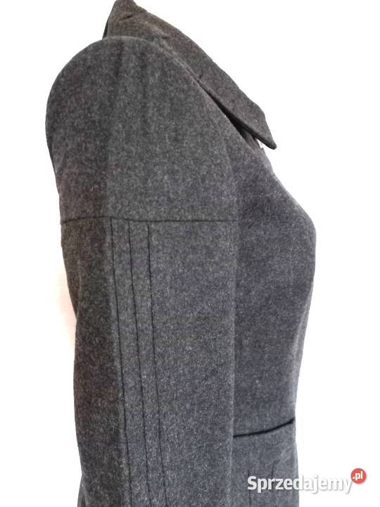ŻAKIET szary Baskinka r 3840 ciepły NOWY Białystok