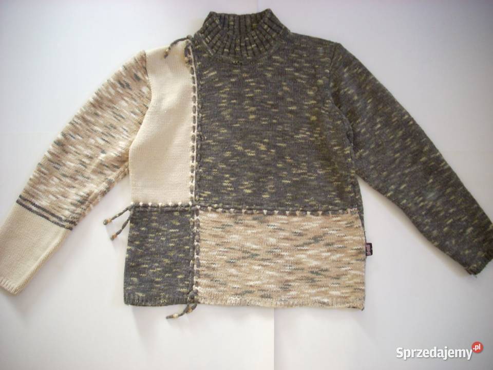Sweter półgolf Melanż vintage 36 38 małopolskie Nowy Sącz