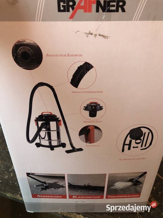 Okazja nowy odkurzacz przemyslowy Grafner