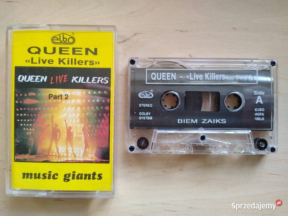 QUEEN Live Killers Part 1 Part 2 elbo 0662 0663 Gdańsk