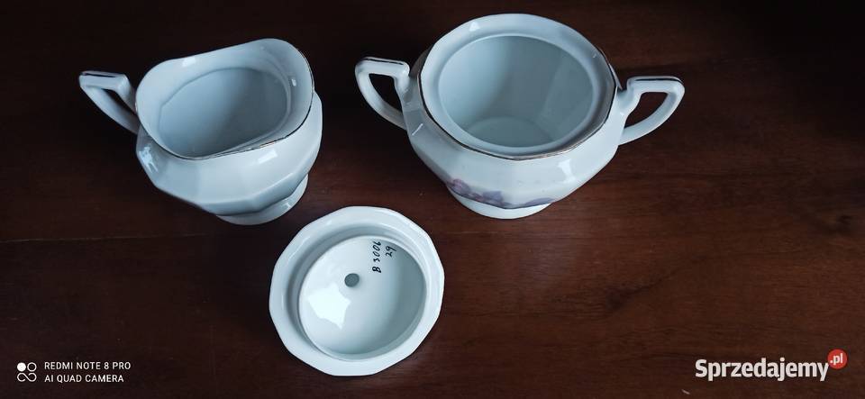 Mlecznik i cukiernica RFN Czechoslovakia Porcelana i szkło Gdańsk