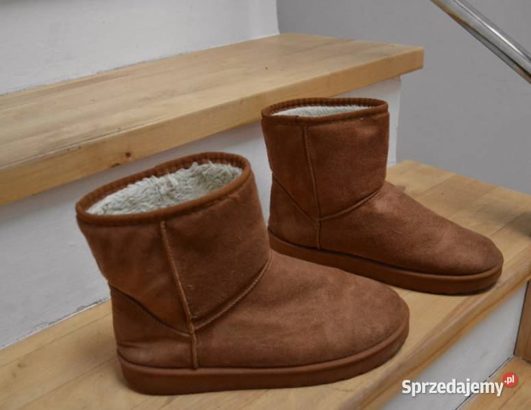 camelowe śniegowce buty na zimę a la emu 39 Kozaki