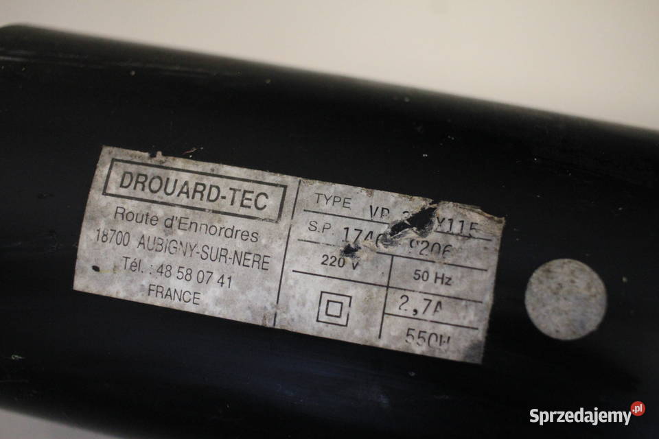 Siłowniki Drouardtec 550W 27A 220V Góra
