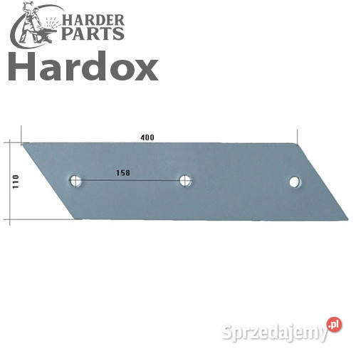 Płoza długa HARDOX 9210172P części do pługa Suwałki