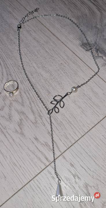 Naszyjniki perełki pierścionek łódzkie Łódź