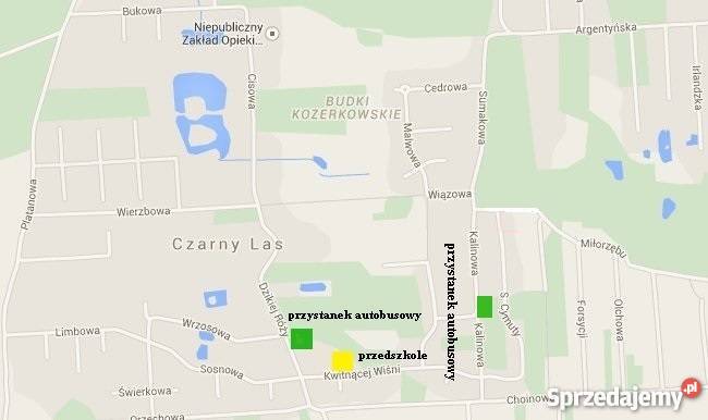 Sprzedam działkę budowlaną Czarny Las os Villa Czarny Las