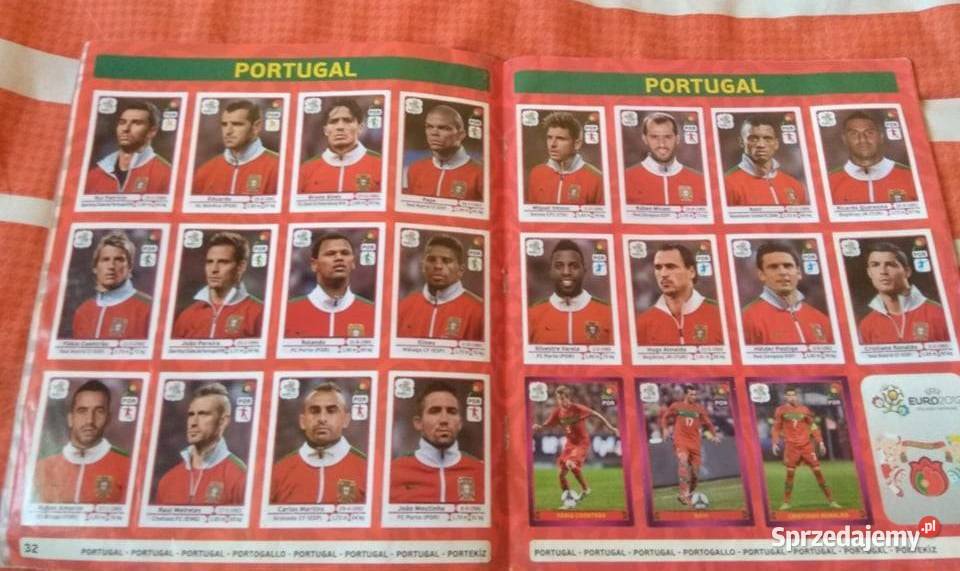 Naklejki do albumu z piłkarzami EURO 2012 Piotrków Trybunalski