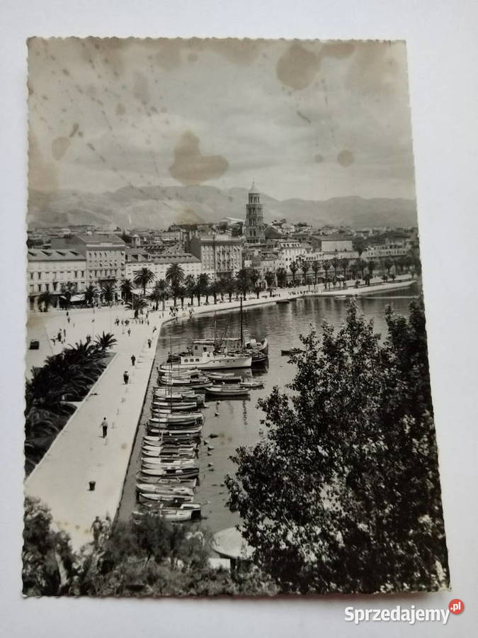 Pocztówka Split Chorwacja Niezapisana