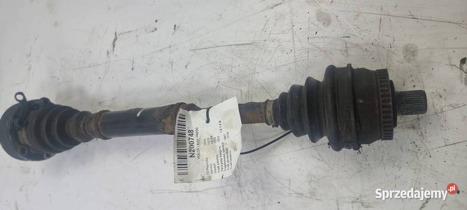 PÓŁOŚ LEWA PRZÓD AUDI A4 B5 kujawsko-pomorskie Lipno