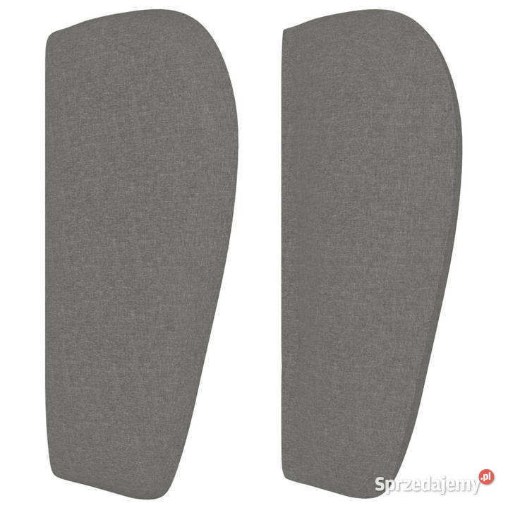 Zagłówek uszak ciemnoszary 103x23x7888 tkanina Warszawa