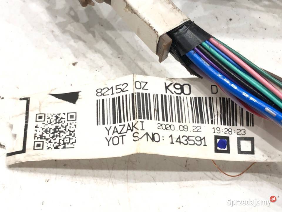 WIĄZKA DRZWI PRZÓD LEWA TOYOTA COROLLA E21 18 98