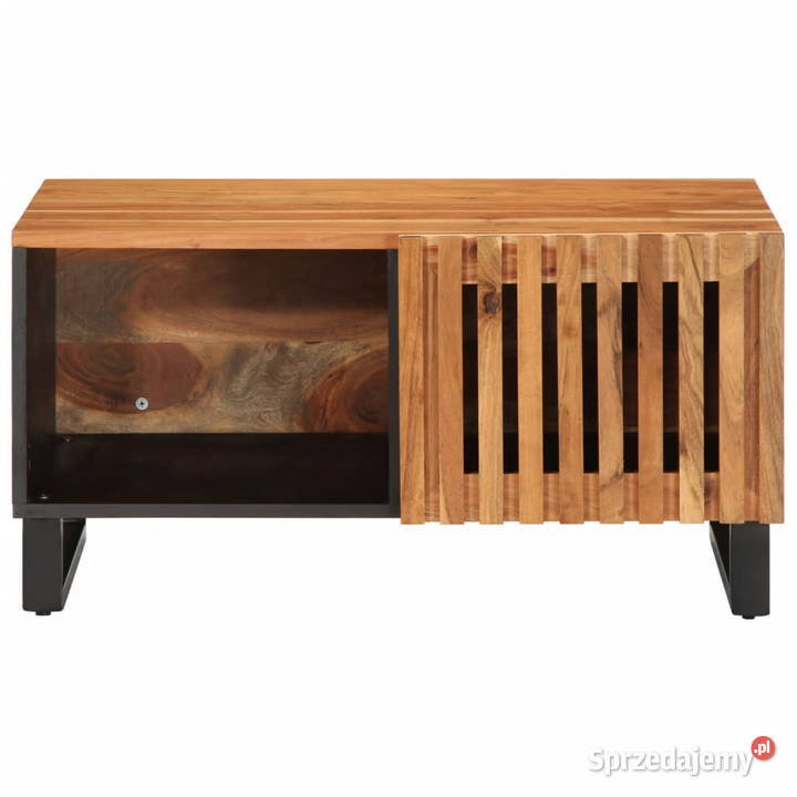 Stolik kawowy 80x51x40 lite drewno akacjowe Warszawa