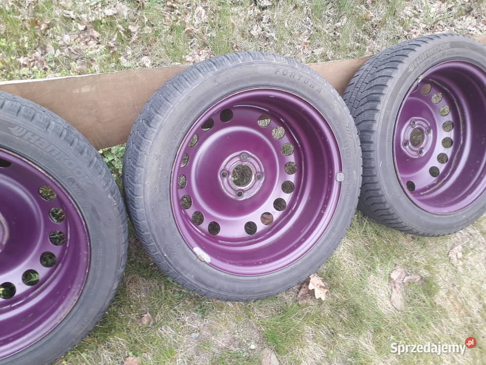 Felgi 4x100 16 x 65 ET 37 VW Seat VAG Opony 195