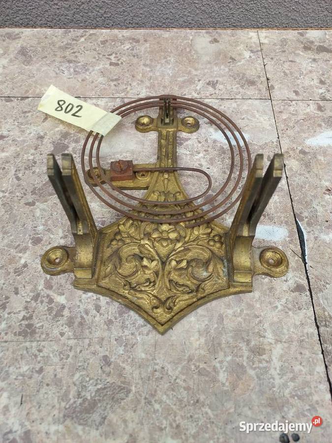 802 Gong mocowanie mechanizmu zdobione zegara Tczew