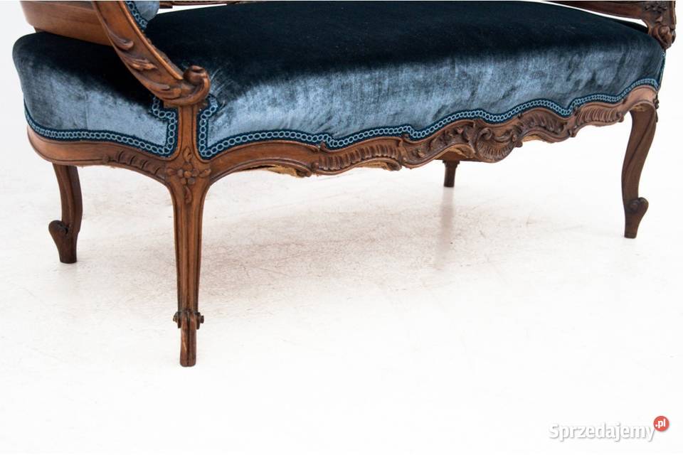 Zabytkowa sofa Francja koniec XIX wieku