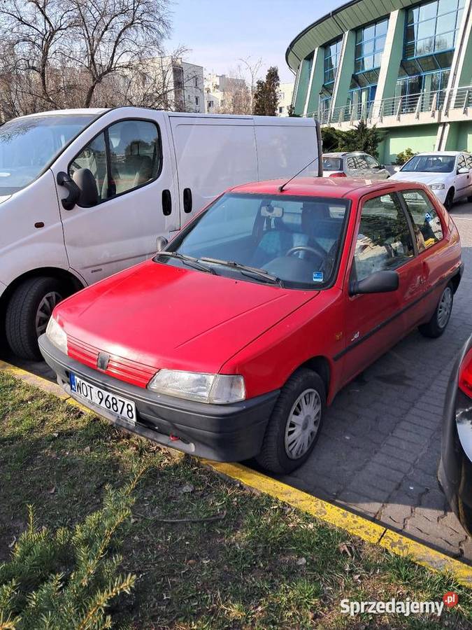 young timer PEUGEOT 106 z 1995 roku mazowieckie Warszawa