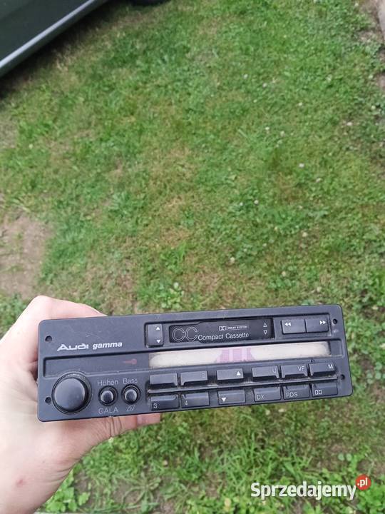 Radio radioodtwarzacz Audi Gamma 80 90 100 B3 B4 osobowe Sprzęt audio fabryczny Frysztak